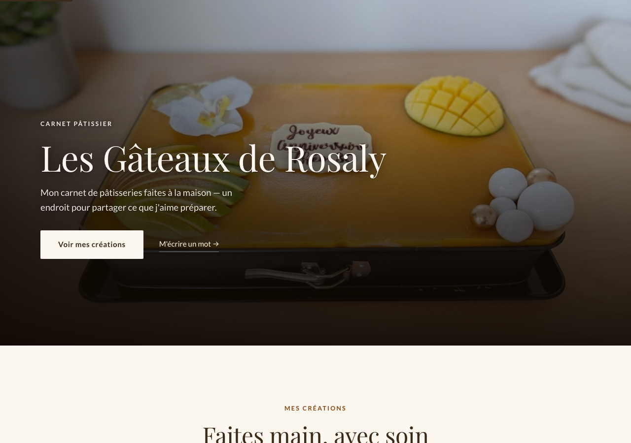 Les Gâteaux de Rosaly